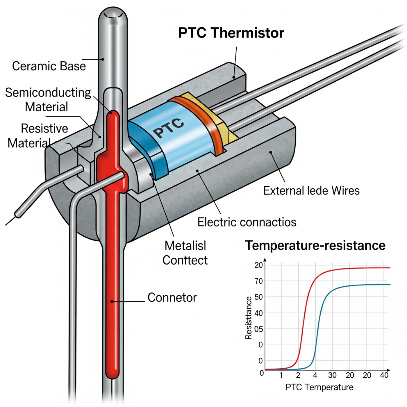 thermistance PTC