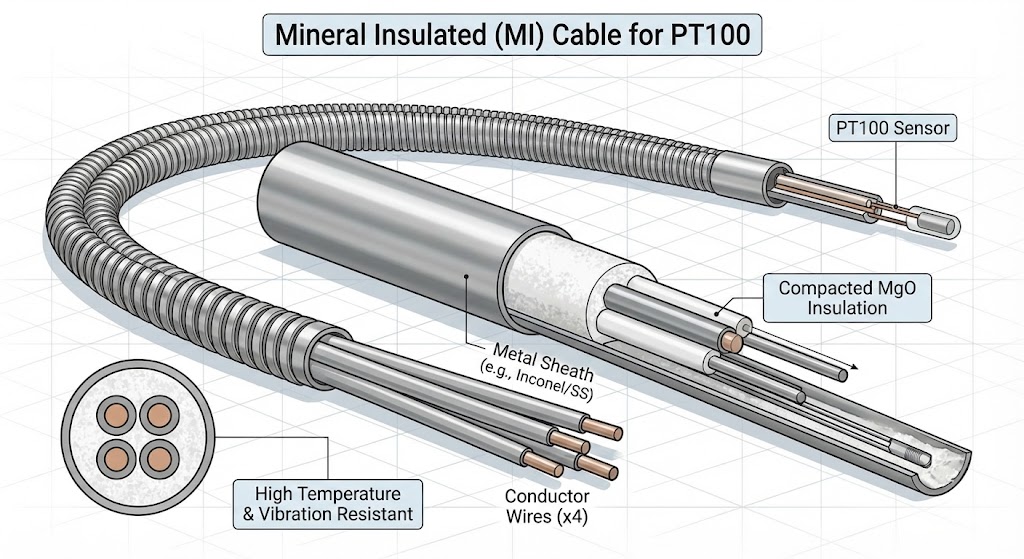 Analyse de la technologie de câble à isolation minérale : Excellence en instrumentation thermique et applications industrielles critiques 1 Cable a isolation mineral