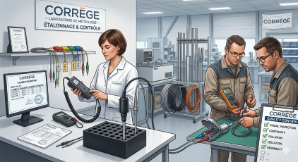 Test et contrôle des thermocouples : une gamme complète pour garantir la précision au cœur de vos process industriels 2 Laboratoire correge